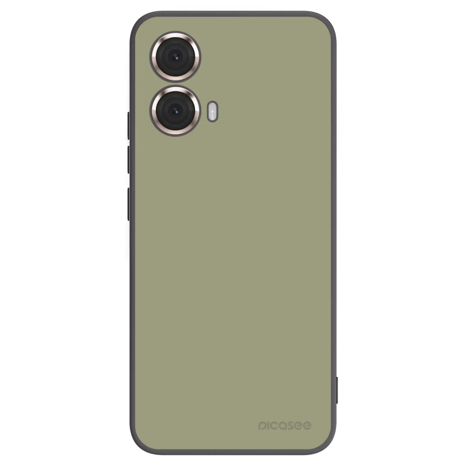 Picasee Μαύρη θήκη σιλικόνης για Motorola Moto G85 - Dewy Dawn