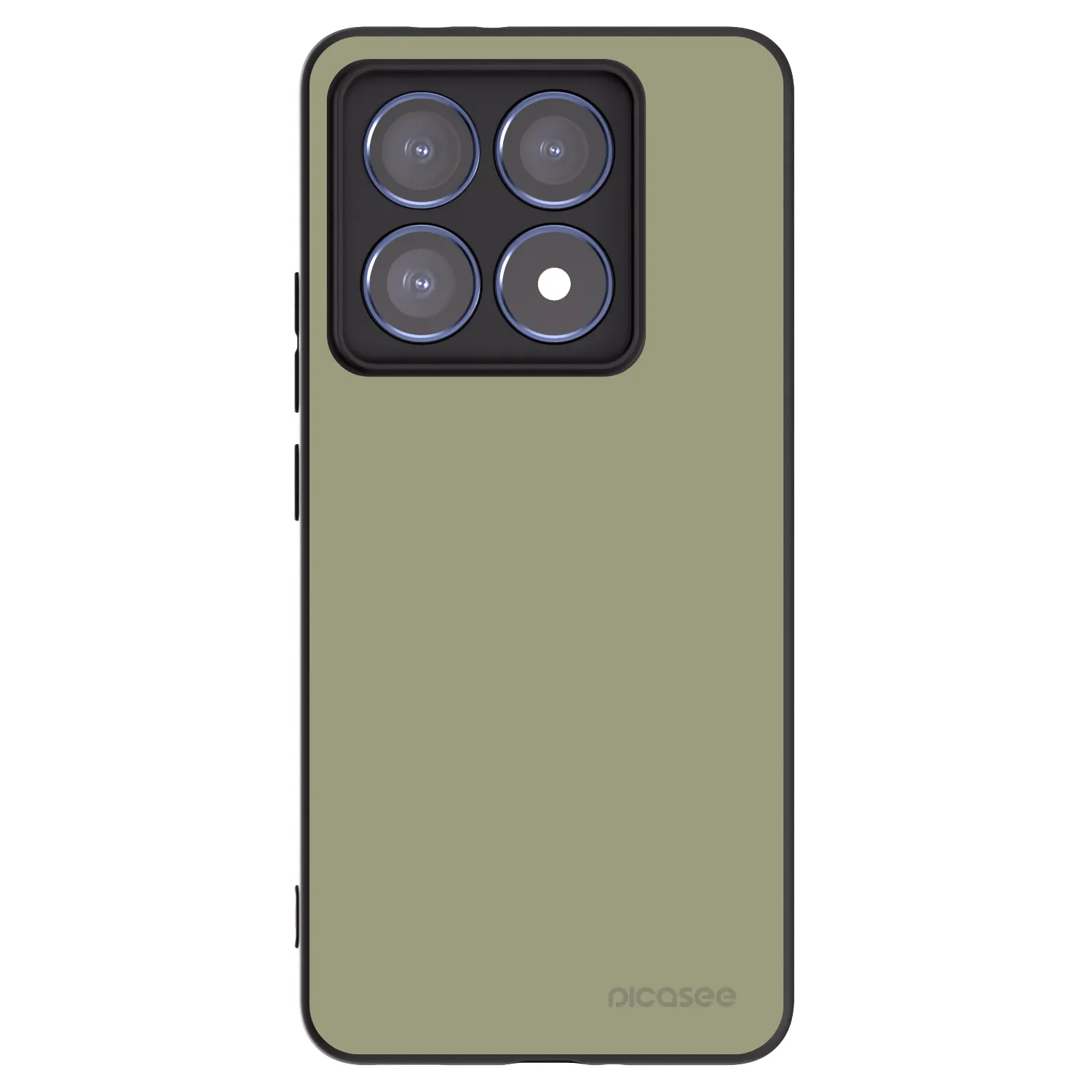 Picasee Μαύρη θήκη σιλικόνης για Xiaomi 14T Pro - Dewy Dawn