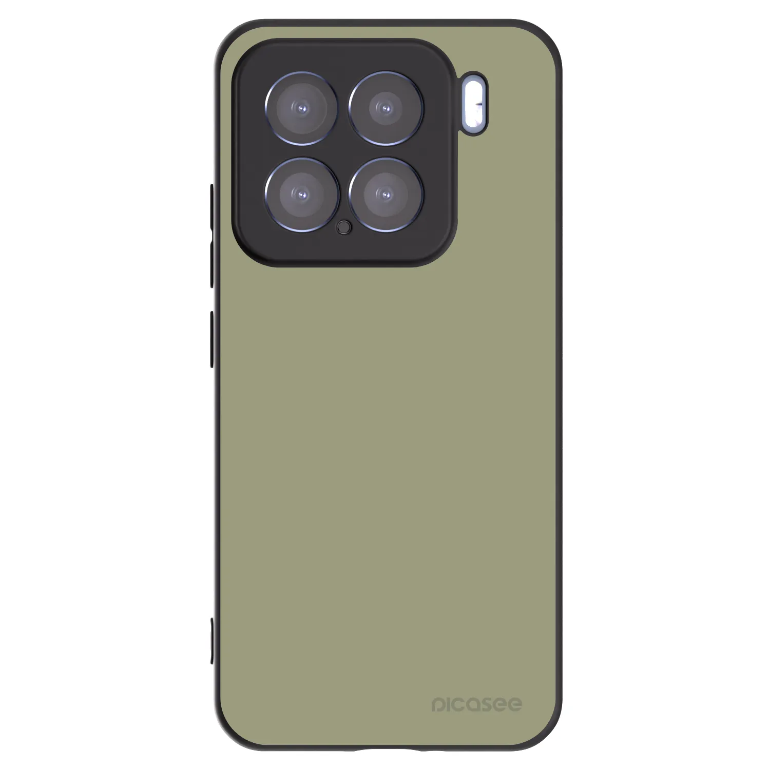 Picasee Μαύρη θήκη σιλικόνης για Xiaomi 15 - Dewy Dawn