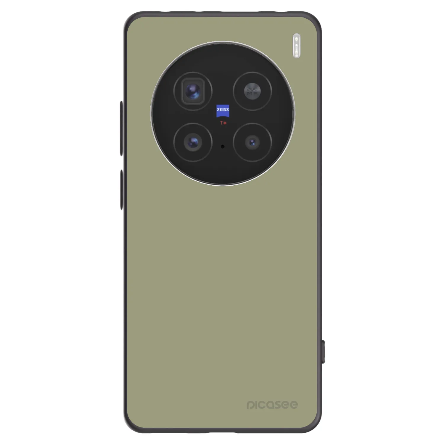 Picasee Μαύρη θήκη σιλικόνης για Vivo X200 Pro - Dewy Dawn