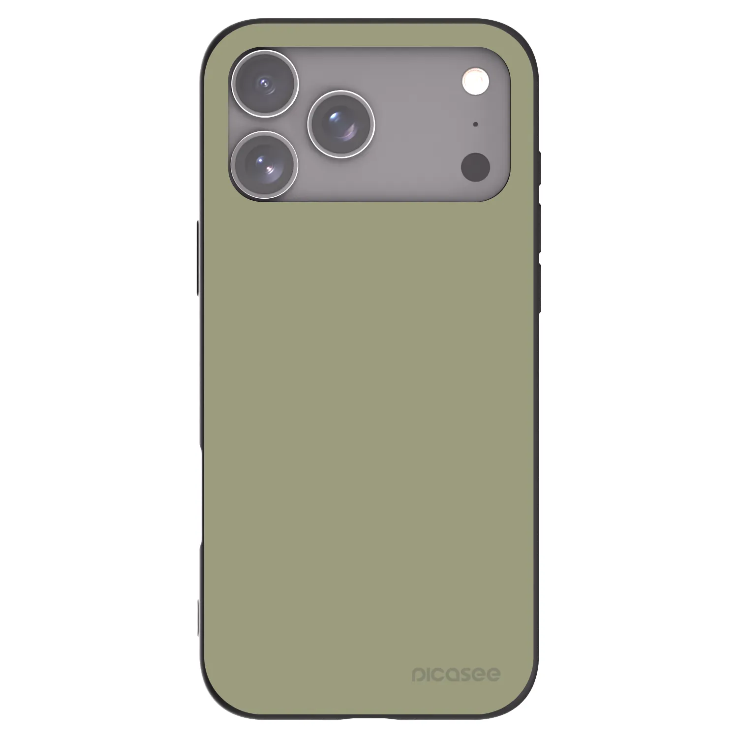 Picasee Μαύρη θήκη σιλικόνης για Apple iPhone 17 Pro Max - Dewy Dawn