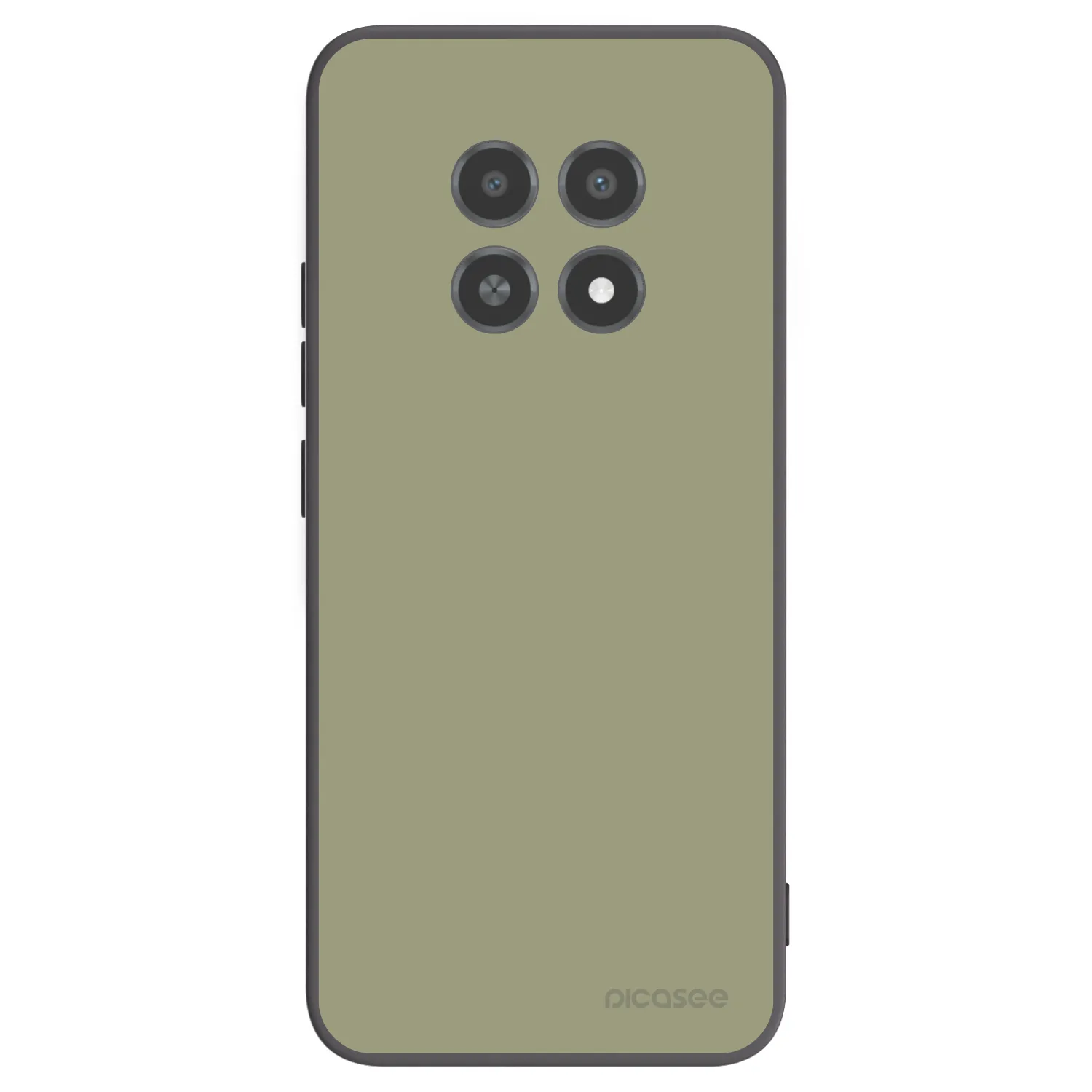 Picasee Μαύρη θήκη σιλικόνης για Realme 12X - Dewy Dawn