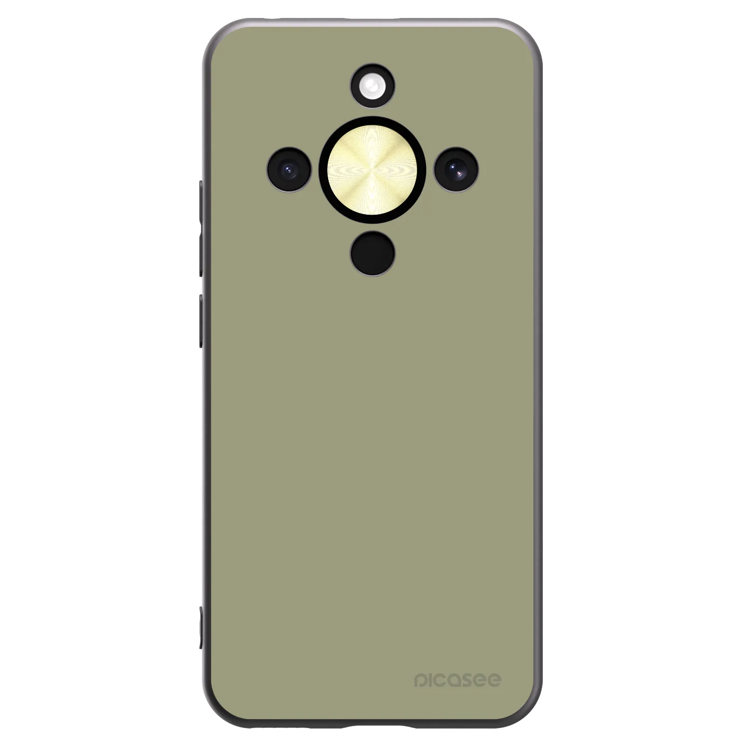 Picasee Μαύρη θήκη σιλικόνης για Honor Magic8 Lite 5G - Dewy Dawn