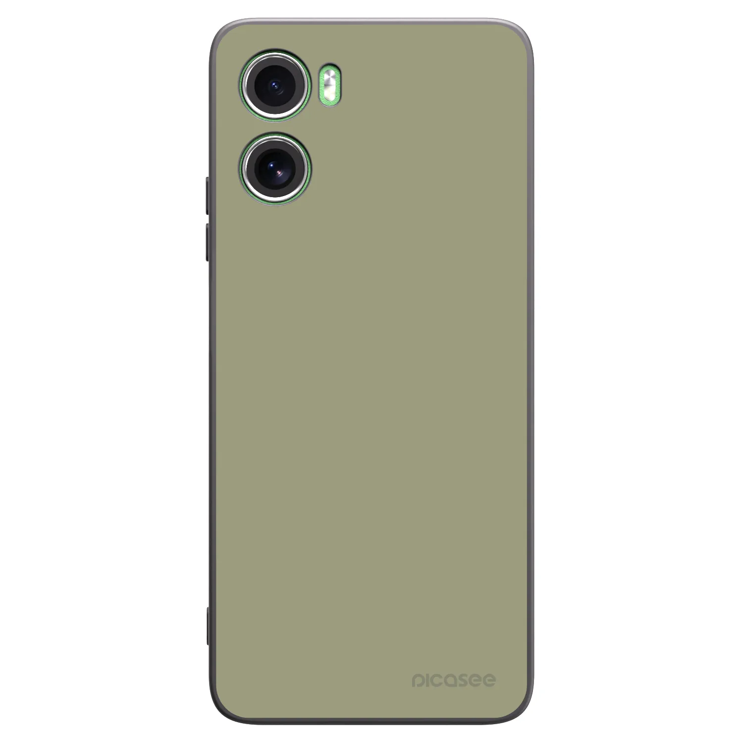 Picasee Μαύρη θήκη σιλικόνης για Motorola Moto G06 - Dewy Dawn