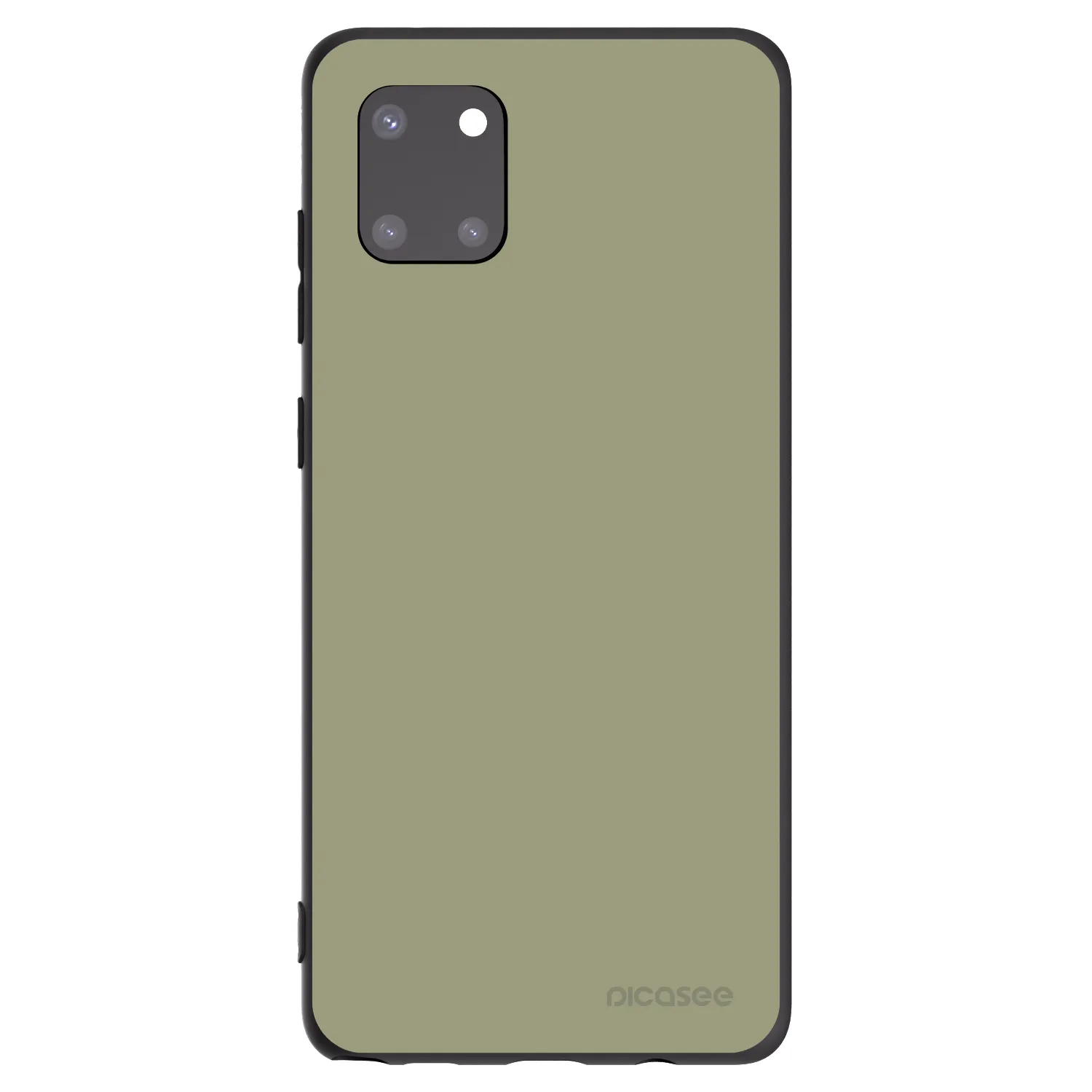 Picasee Μαύρη θήκη σιλικόνης για Samsung Galaxy Note 10 Lite N770F - Dewy Dawn