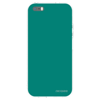 Picasee διαφανής θήκη σιλικόνης Apple iPhone 6 Plus/6S Plus - Emerald Mist