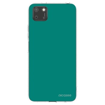 Picasee διαφανής θήκη σιλικόνης Huawei Y5P - Emerald Mist