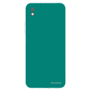 Picasee Μαύρη θήκη σιλικόνης για Xiaomi Redmi 9A - Emerald Mist
