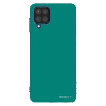 Picasee διαφανής θήκη σιλικόνης Samsung Galaxy A12 A125F - Emerald Mist