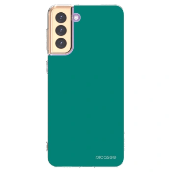 Picasee διαφανής θήκη σιλικόνης Samsung Galaxy S21+ 5G G996F - Emerald Mist