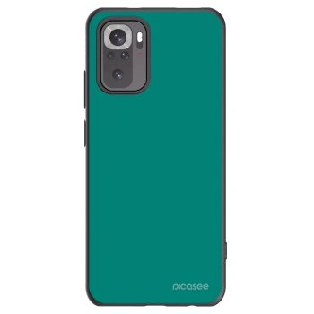 Picasee Μαύρη θήκη σιλικόνης για Xiaomi Redmi Note 10 - Emerald Mist