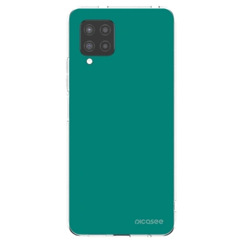 Picasee διαφανής θήκη σιλικόνης Samsung Galaxy A42 A426B - Emerald Mist