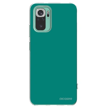 Picasee διαφανής θήκη σιλικόνης Xiaomi Redmi Note 10 Pro - Emerald Mist