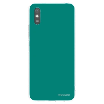 Picasee διαφανής θήκη σιλικόνης Xiaomi Redmi 9AT - Emerald Mist
