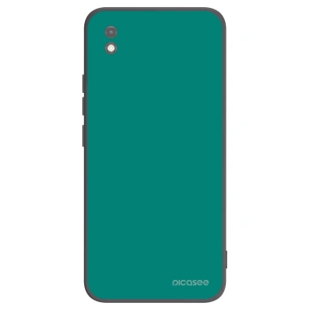 Picasee Μαύρη θήκη σιλικόνης για Xiaomi Redmi 9AT - Emerald Mist