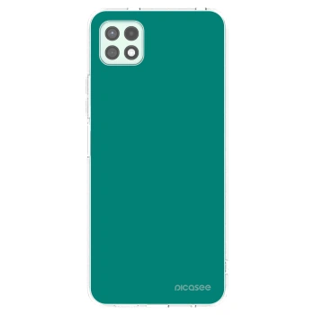 Picasee διαφανής θήκη σιλικόνης Samsung Galaxy A22 A226B 5G - Emerald Mist