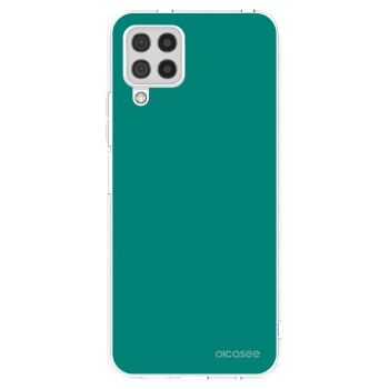 Picasee διαφανής θήκη σιλικόνης Samsung Galaxy A22 A225F 4G - Emerald Mist