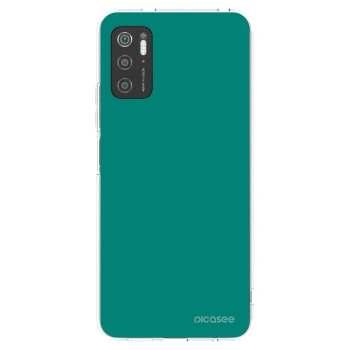Picasee διαφανής θήκη σιλικόνης Xiaomi Poco M3 Pro 5G - Emerald Mist