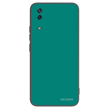 Picasee Μαύρη θήκη σιλικόνης για Vivo Y11s - Emerald Mist