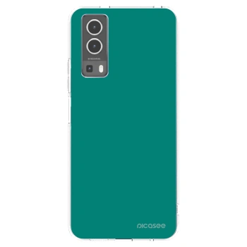 Picasee διαφανής θήκη σιλικόνης Vivo Y72 5G - Emerald Mist