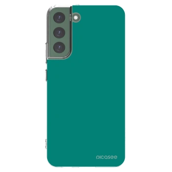 Picasee διαφανής θήκη σιλικόνης Samsung Galaxy S22+ 5G - Emerald Mist