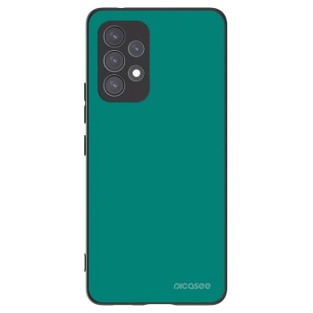 Picasee Μαύρη θήκη σιλικόνης για Samsung Galaxy A53 5G A536 - Emerald Mist