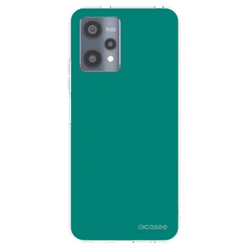 Picasee διαφανής θήκη σιλικόνης Realme 9 Pro 5G - Emerald Mist