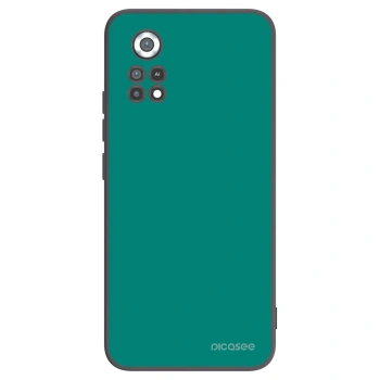 Picasee Μαύρη θήκη σιλικόνης για Xiaomi Poco X4 Pro 5G - Emerald Mist