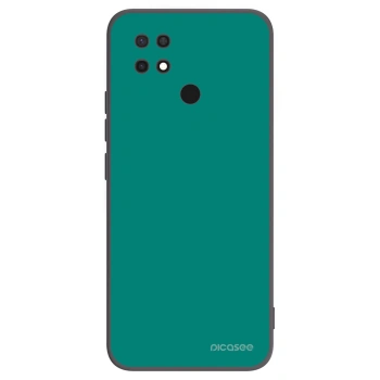 Picasee Μαύρη θήκη σιλικόνης για Xiaomi Redmi 10C - Emerald Mist