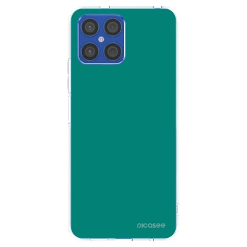 Picasee διαφανής θήκη σιλικόνης Honor X8 4G - Emerald Mist