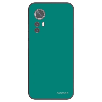 Picasee Μαύρη θήκη σιλικόνης για Xiaomi 12X - Emerald Mist