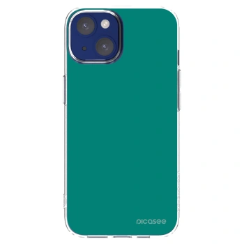 Picasee διαφανής θήκη σιλικόνης Apple iPhone 14 - Emerald Mist