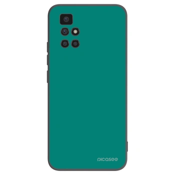 Picasee Μαύρη θήκη σιλικόνης για Xiaomi Redmi 10 (2022) - Emerald Mist