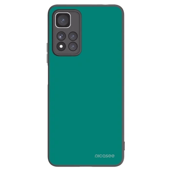 Picasee Μαύρη θήκη σιλικόνης για Xiaomi Redmi Note 11 Pro+ 5G - Emerald Mist