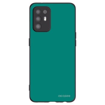 Picasee Μαύρη θήκη σιλικόνης για OPPO A94 5G - Emerald Mist