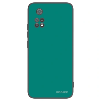 Picasee Μαύρη θήκη σιλικόνης για Xiaomi Poco M4 Pro - Emerald Mist