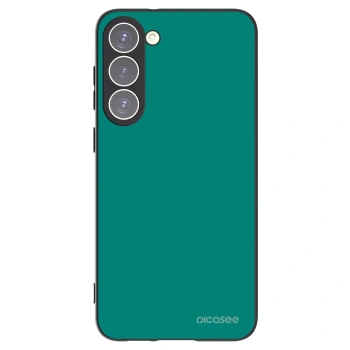 Picasee Μαύρη θήκη σιλικόνης για Samsung Galaxy S23+ 5G - Emerald Mist