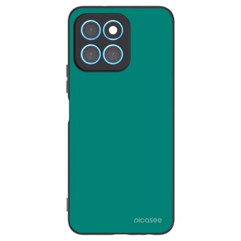 Picasee Μαύρη θήκη σιλικόνης για Honor X8 5G - Emerald Mist