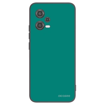Picasee Μαύρη θήκη σιλικόνης για Xiaomi Poco X5 - Emerald Mist