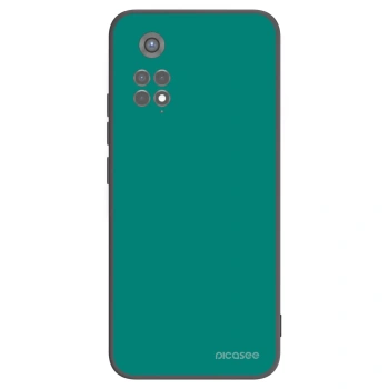 Picasee Μαύρη θήκη σιλικόνης για Xiaomi Redmi Note 11S 5G - Emerald Mist