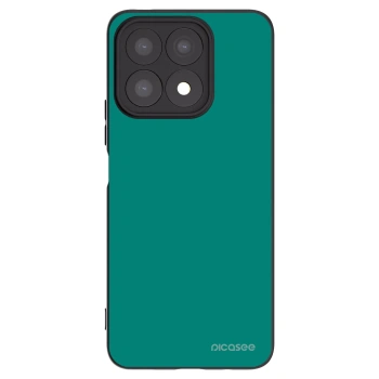 Picasee Μαύρη θήκη σιλικόνης για Honor X8a - Emerald Mist