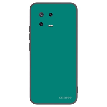 Picasee Μαύρη θήκη σιλικόνης για Xiaomi 13 Pro - Emerald Mist