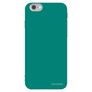 Picasee διαφανής θήκη σιλικόνης Apple iPhone 6/6S - Emerald Mist