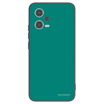 Picasee Μαύρη θήκη σιλικόνης για Xiaomi Redmi Note 12 5G - Emerald Mist