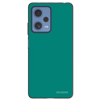 Picasee Μαύρη θήκη σιλικόνης για Xiaomi Redmi Note 12 Pro 5G - Emerald Mist