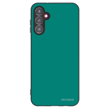 Picasee Μαύρη θήκη σιλικόνης για Samsung Galaxy A14 4G A145R - Emerald Mist