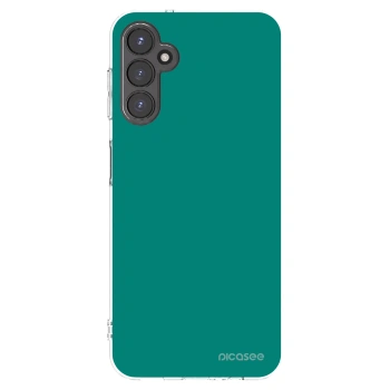 Picasee διαφανής θήκη σιλικόνης Samsung Galaxy A14 4G A145R - Emerald Mist