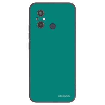 Picasee Μαύρη θήκη σιλικόνης για Xiaomi Redmi 12C - Emerald Mist