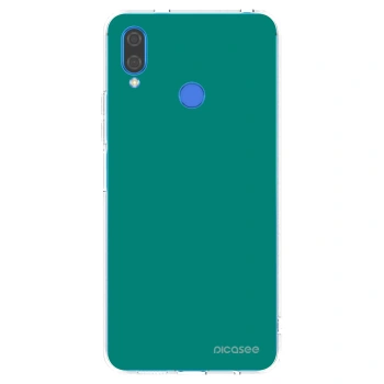Picasee διαφανής θήκη σιλικόνης Huawei Nova 3 - Emerald Mist