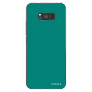 Picasee διαφανής θήκη σιλικόνης Samsung Galaxy S8 G950F - Emerald Mist